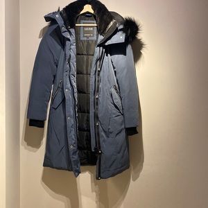 Noize coat parka blue
